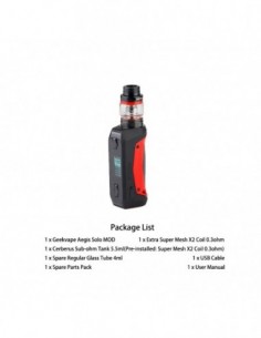 Geekvape Aegis Solo Mod Kit